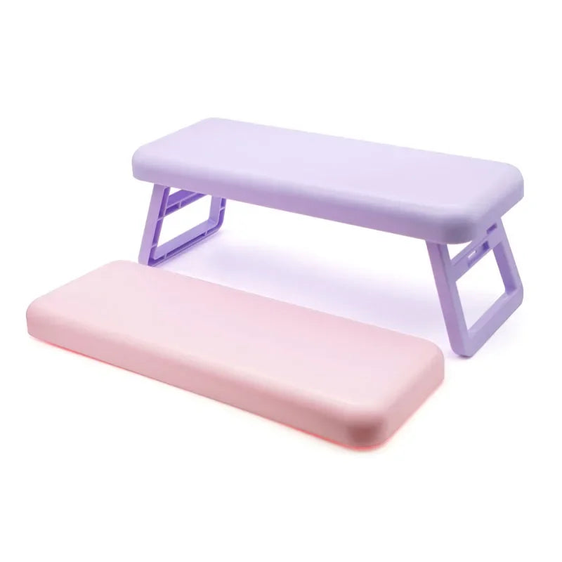 Folding Nail Hand Manicure Rest Arm Stand Pillow Cushion Holder Table Desk Armrest Sponge Support Mat Polish Tool Practice Salon [HTO]