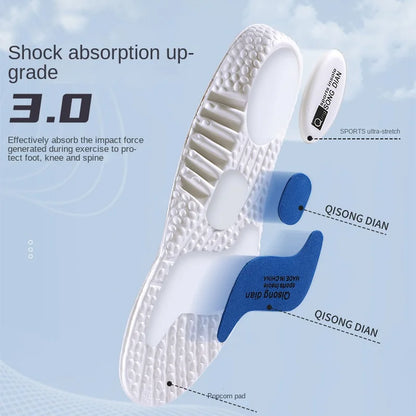 EVA Insoles for Shoes Sole Shock Absorption Deodorant Breathable Cushion Running Insoles for Feet Man Women Orthopedic Insoles [SHO]