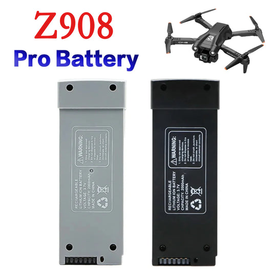 Original Z908 Drone Battery 3.7V 2000mAh For Z908 Pro Drone Battery Z908Max Lipo Battery Accessories [BAT]