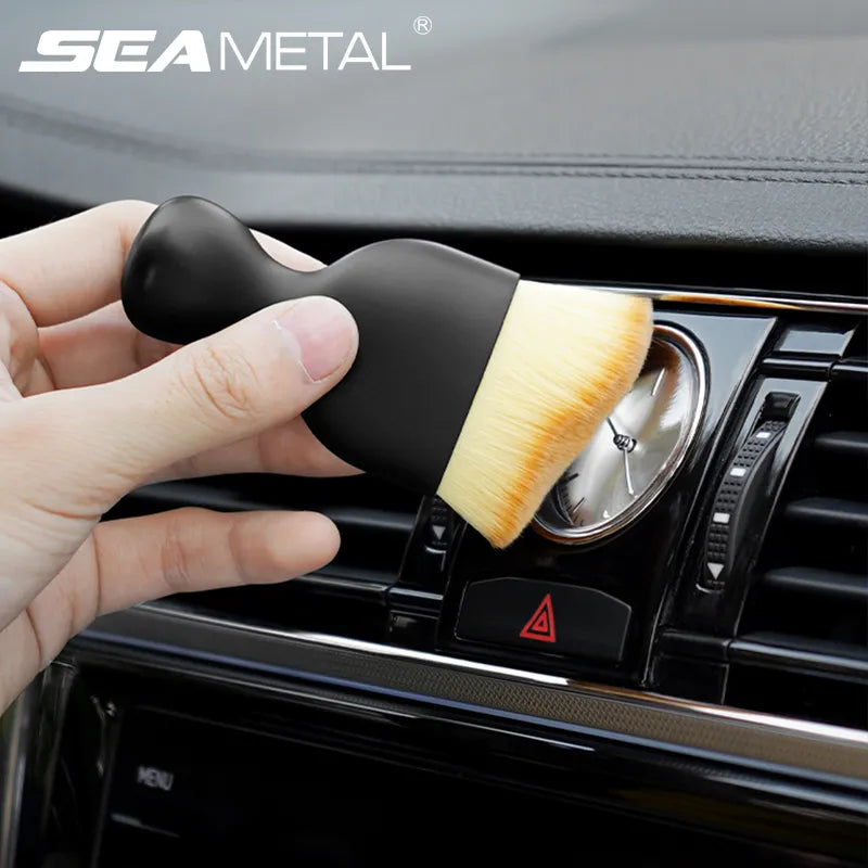 Soft Cleaning Brush for Car Air Outlet Dust Sweeping Tools Auto Interior Clean Brushes Scratch-Free Car Detailing Tool [CAR] [DTL]