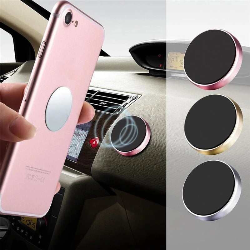 Super Magnetic Car Phone Holder Universal phone Stand for IPhone 14 13 12 11 Huawei Dashboard Wall Mounted Car Magnet Sticker [PHH]