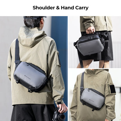 K&F Concept Lightweight Camera Sling Bag 10L Photography Shoulder Bag for Digital Canon/Nikon/Sony Cameras/DJI Mavic Drone Pouch [PHO]