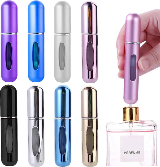 Refillable Mini Perfume Bottle Portable Cosmetic Bottle Spray Bottle Atomizer Spray Container Travel Refillable Bottles 5ml [CSM]