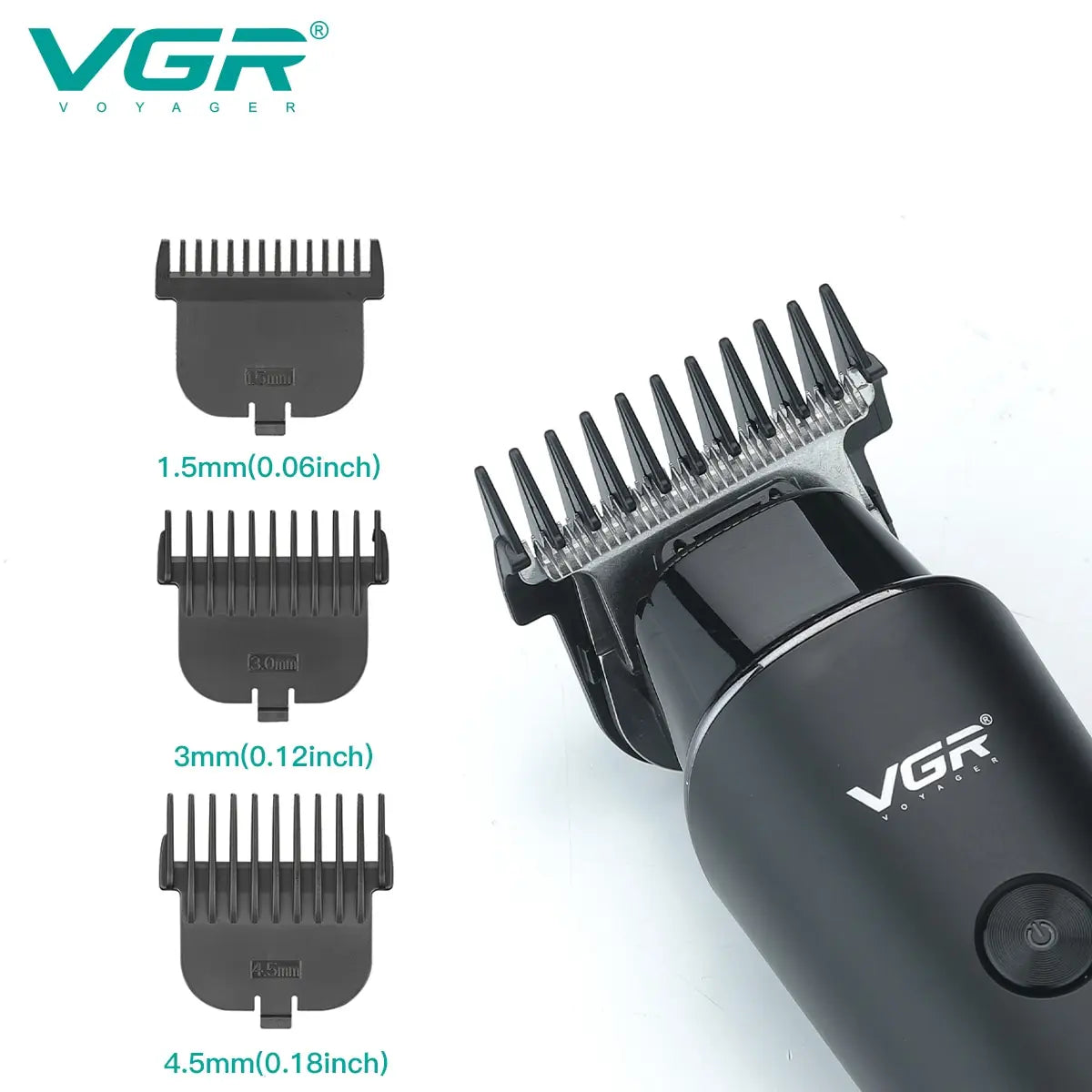 VGR Hair Trimmer Professional Electric Trimmers Cordless Hair Clipper Rechargeable LED Display V 937 [HAI]