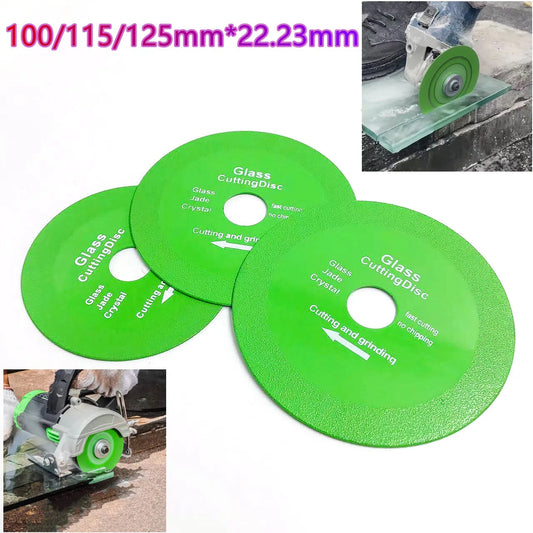 20/22.23mm Inner hole Glass Cutting Disc Blade Jade Crystal Wine Bottles Grinding Chamfering Cutting Blade Glass Cutting Disk [TPT]