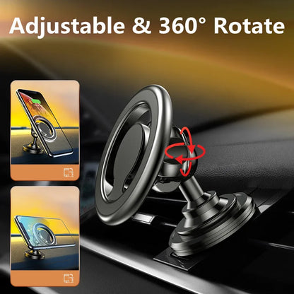 Magnetic Car Phone Holder Stand Macsafe Support in Car for iPhone 12 13 14 Pro Max Mini Magnet Car Air Vent Clip Cellphone Mount [PHH]