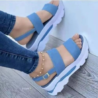 Women Sandals Lightweight Wedges Shoes For Women Summer Sandals Platform Shoes With Heels Sandalias Mujer Casual Summer Shoes [SHO]