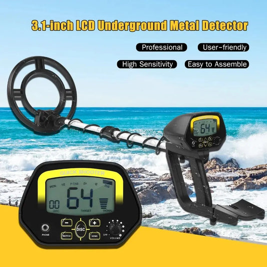 MD-4060 High Sensitivity Metal Detector Professional Underground Gold Detectors Pinpointer Detecting Jewelry Treasure Hunter [MTL]