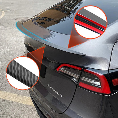 For Tesla Spoiler Model Y 2024 Accessories Spoilers Wings for Tesla Model 3 Highland 2024 Accessories 3/Y 2017-2024 ABS Material [BDK]