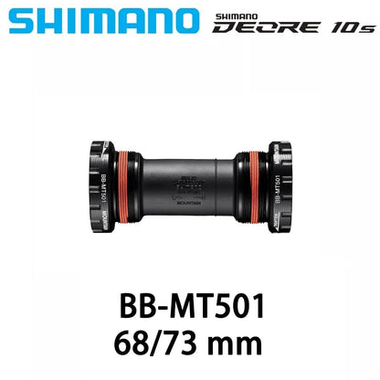 Shimano Deore SM-BB52 MT500 XT MT800 MT801 Hollowtech Mountain Bike Bottom Bracket 68 73 MM RS501 BBR60 BB71-41B for Road Bike [CYC]