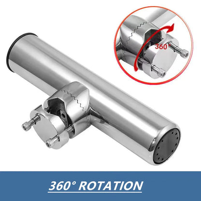 Marine Hardware 316 Stainless Steel Fishing Rod Holder Rack Support for Rail 19-25mm 25-32mm 32-50mm Boat Accessories [MRN]