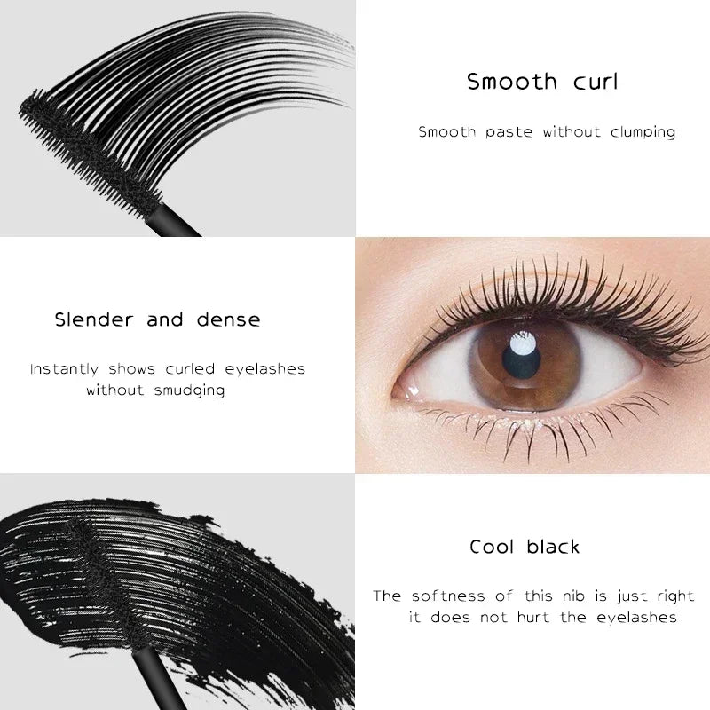 3D Mascara Makeup Lengthening Eyelash Extension Women Waterproof Fast Dry Long-wearing Lasting Mascara Big Eye Cosmetic [CSM]