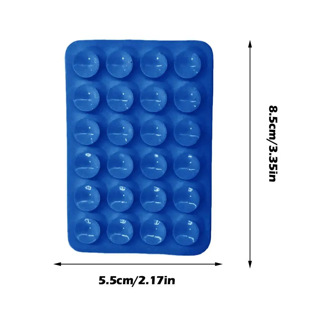 Sticky Grippy Suction Phone Case Mount Silicon Adhesive Phone Accessory for iPhone And Android Hands-Free Fidget Toy [PHC]