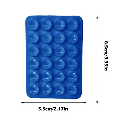 Sticky Grippy Suction Phone Case Mount Silicon Adhesive Phone Accessory for iPhone And Android Hands-Free Fidget Toy [PHC]