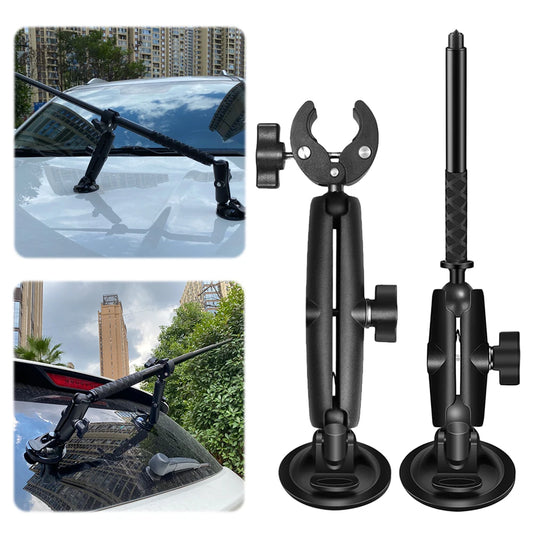 New Strong Car Suction Cup Holder with Invisible Selfie Stick for GoPro Max Hero 11 Insta360 X3 One R X2 Car Camera Accessories [CAR]