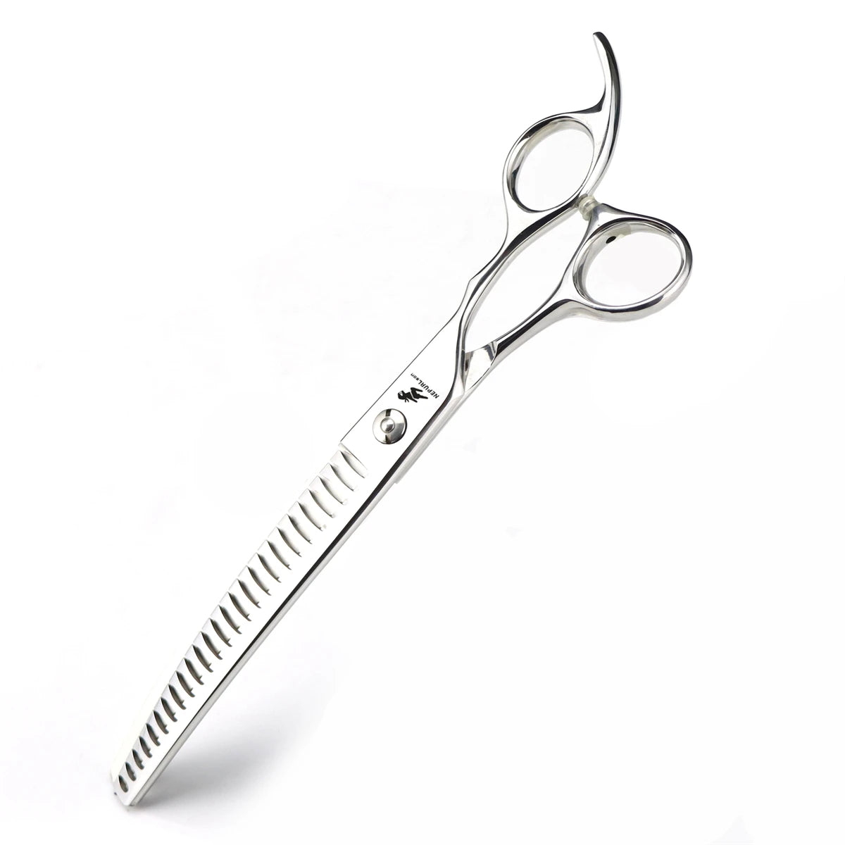 Dog Curved Chunker Scissors Pro 7.5" 8" Japan 440C Professional Pet Grooming Scissors Cat Animal Thinning Scissors Dropshipping [PET]