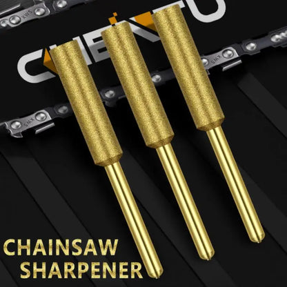 3-8PCS 4/4.8/5.5mm Diamond Chainsaw Sharpener Burr Grinder Chain Saw Drill Bits Saw Sharpening Carving Grinding Abrasive Tools [TPT]