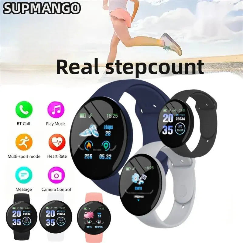 B41 Real Stepcount Smart Watch Multi Function Step Connected Smart Watch For Men And Women Suitable For And Android [SWH]