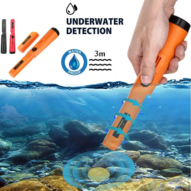 Portable TC-110 Metal Detector pointer Pinpoint GP-pointer Hand Held Metal Detector Positioning Rod Detector IP68 waterproof [MTL]