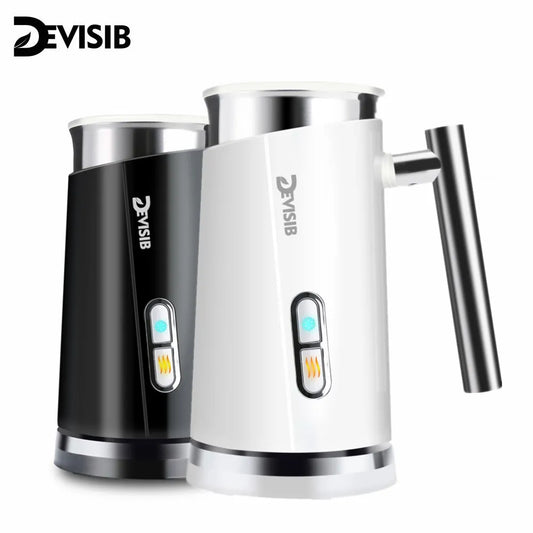 DEVISIB Automatic Milk Frother Electric Hot and Cold for Making Latte Cappuccino Coffee Frothing Foamer Kitchen Appliances 220V [HAP]