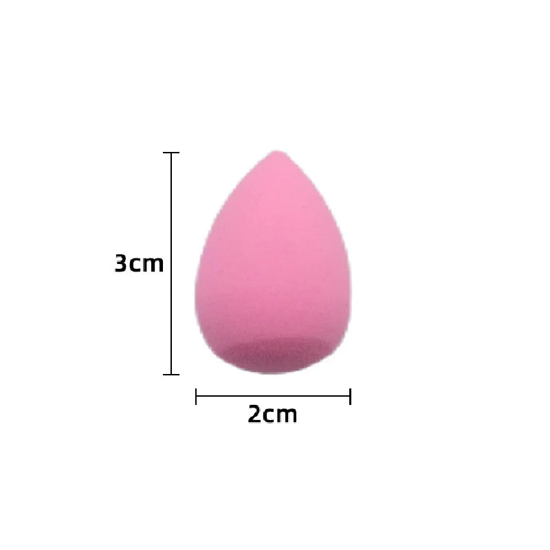 6Pcs Mini Makeup Sponge Powder Puff Beauty Sponge for Makeup Concealer Liquid Foundation Face Cosmetic Puff Make Up Sponge [CSM]