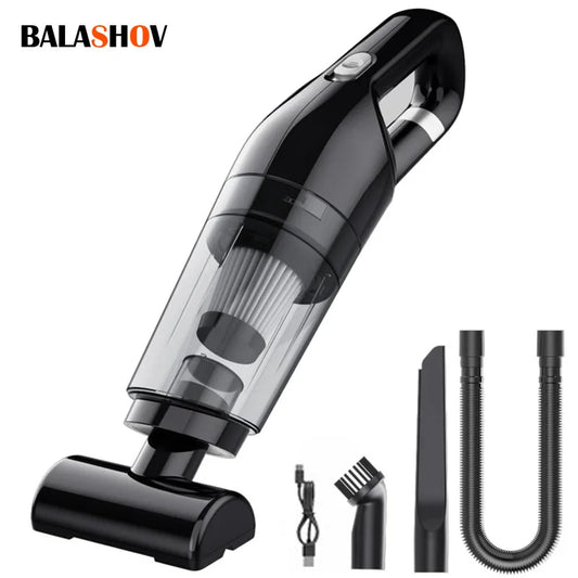 Handheld Home Vacuum Cleaner Rechargeable Portable Vacuum Cleaner Car Home Dual Purpose Wireless Dust Catcher Pet Hair 10000PA [VAC]