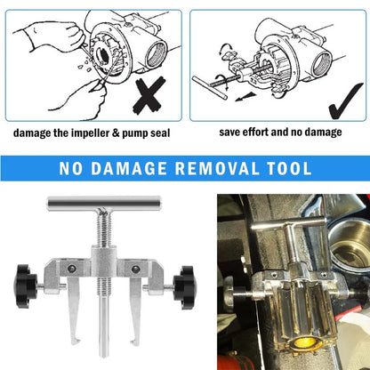 YMT 660040-1 Impeller Puller Removal for Impellers 2-1/4" to 2-9/16", for Jabsco Pump 50070-0040 & 50070-0200 Boat Accessories [MRN]