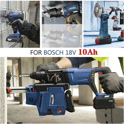 18V 10000mAh Ersatz Batterie für Bosch 18V Professionelle System Cordless Werkzeuge BAT609 BAT618 GBA18V80 21700 Zelle [BAT]