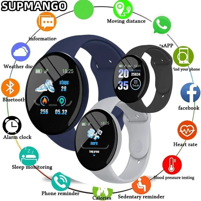 B41 Real Stepcount Smart Watch Multi Function Step Connected Smart Watch For Men And Women Suitable For And Android [SWH]