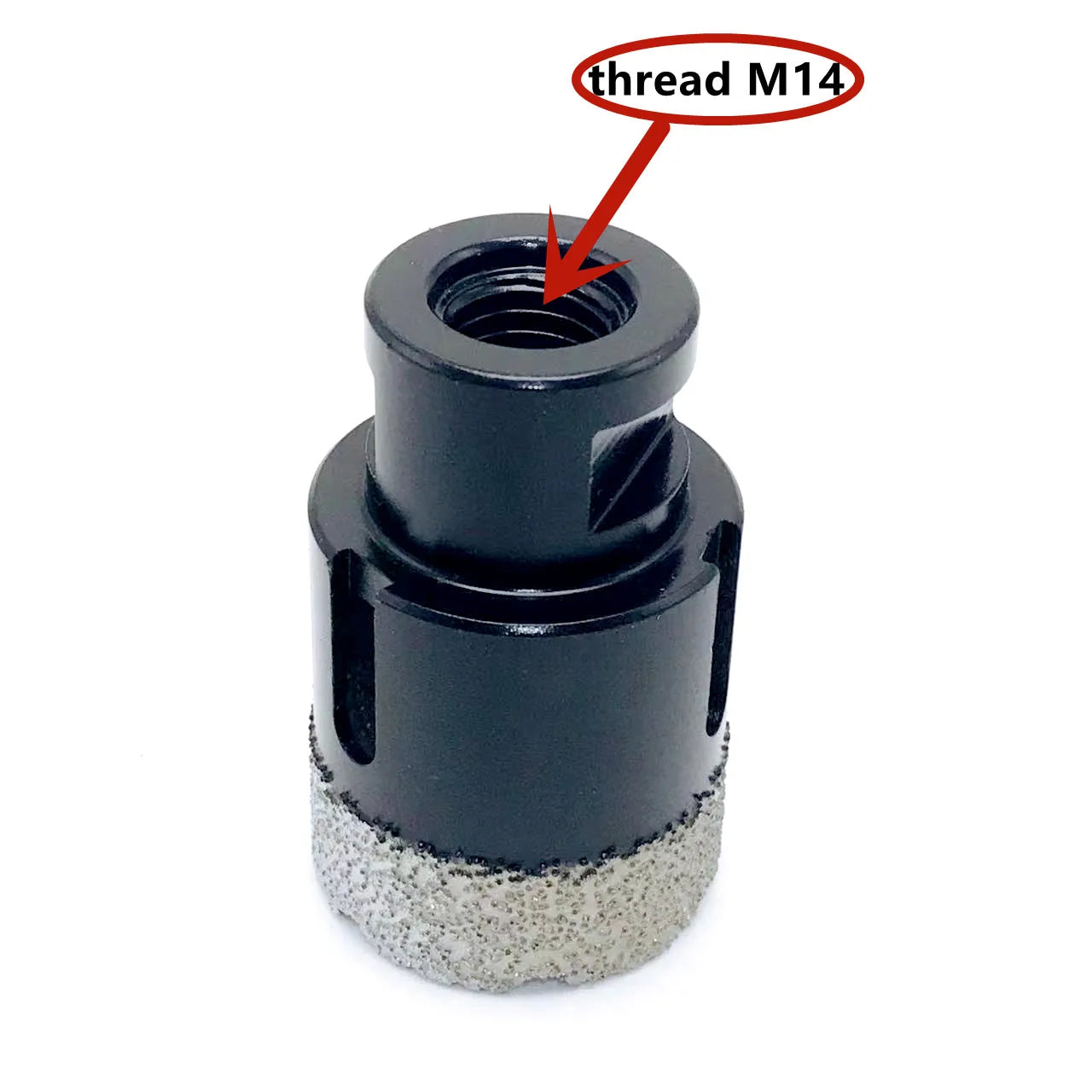 RSMXYO 1pc Dry Diamond Drilling Core Ceramic Tile Hole Saw Cutter Granite Marble Drill Bits Tiles Crowns with M14 Thread Opener [TPT]