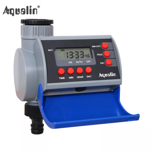 Graden Watering Timer Digital Home Garden Water Timer Solenoid Valve Irrigation Controller System with LCD Display  [GAR]