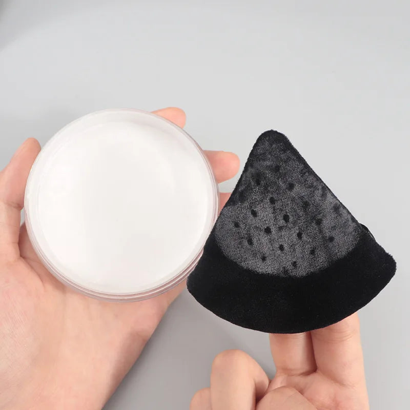 Triangle Powder Puff Soft Makeup Sponge for Face Make Up Eyes Contouring Shadow Cosmetic Washable Mini Velvet Foundation Puff [CSM]