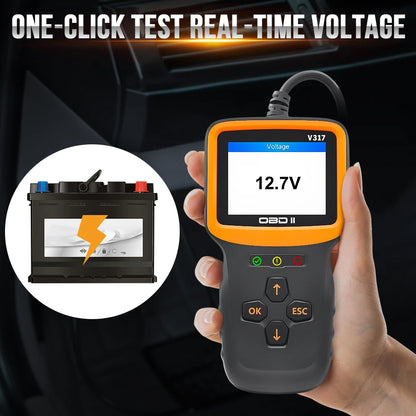 V317 OBD2 Car Diagnostic Scan Tool Automotive ODB 2 Code Reader Live Data Scanner Auto Tools Check Engine System PK ELM 327 V1.5 [CAR]