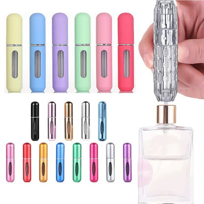 5ml High-Grade Empty Refillable Perfume Crystal Bottom Bottle Cosmetic Containers Parfum Atomizer Spray Dispenser Portable [CSM]