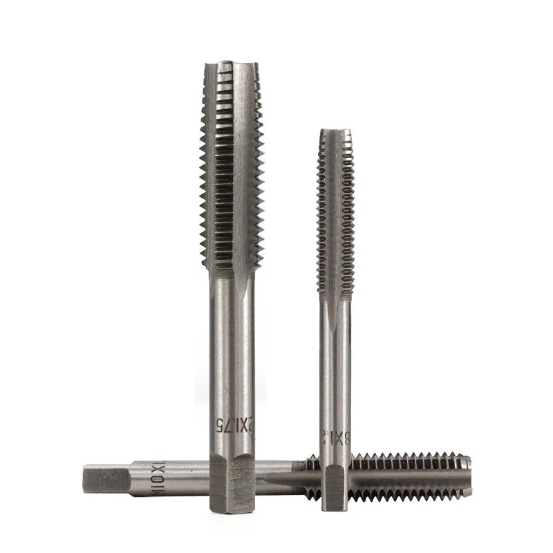 Thread Tap Set Right Hand Straight Flute Tap M3 M4 M5 M6 M7 M8 M10 M12 M14 M16 Metric 2pcs Threading Tool Screw Tap Drill [PTO]