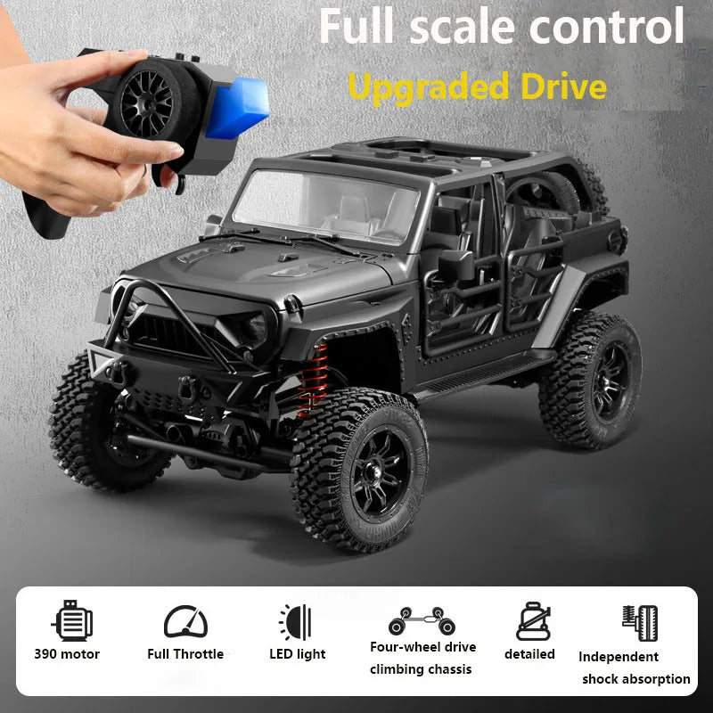 MN Model NEW MN128 Remote Control Car 1/12 Full scale Climming Buggy Machine RC Toy 4WD Upgraded Vehicle Toys Gift For Boys [TOYS]