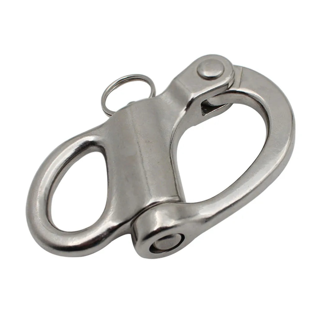 Stainless Quick Release Boat Anchor Chain Eye Shackle Swivel Hook Snap Marine 52mm For A Large Variety Of Applications Accessories  [MRN]