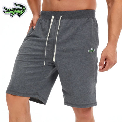 High-Quality New Men's Loose Shorts Summer Casual Knee Length Oversized Beach Pants Drawstring Men's Trendy Sports Pants [MEN]