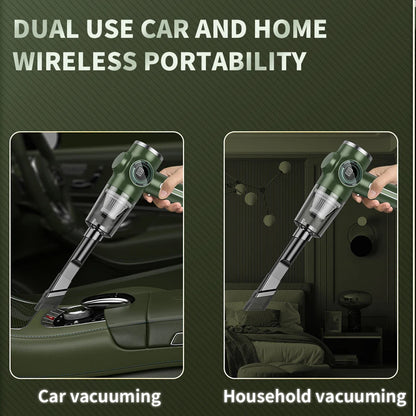 5 in1 Car Vacuum Cleaner 290000Pa Strong Suction Portable Wireless Vacuum Cleaner Handheld Mini For Car Home Office [VAC]