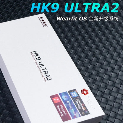 New HK9 Ultra2 Smart Watch Men AMOLED Screen ChatGPT NFC Bluetooth Call 2GB ROM Original Watches PK HK8 HK9 Pro Max Smartwatch [SWH]