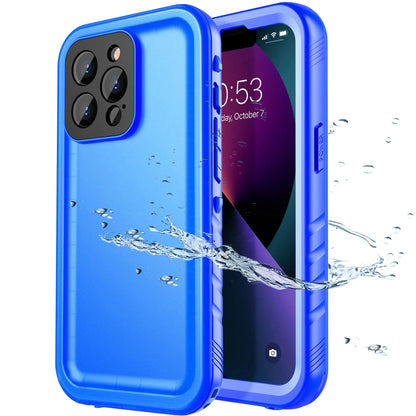 SPORTLINK Waterproof Phone Case Underwater Protect for iPhone 14 13 11 12 15 Pro Max SE 2nd 3rd 2022 Built-in Screen Protector [PHC]