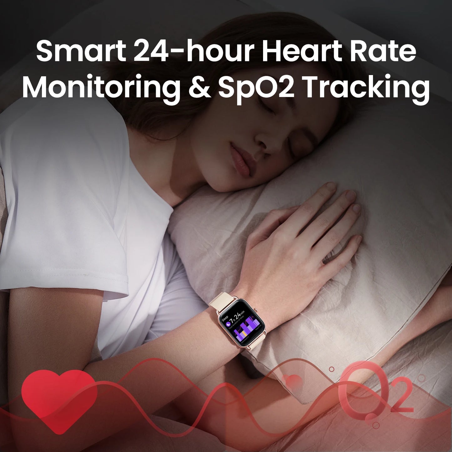 HAYLOU RS4 Plus Smartwatch 1.78'' AMOLED Display 105 Sports Modes 10-day Battery Life Smart Watch SpO₂ Heart Rate Sleep Monitor [SWH]