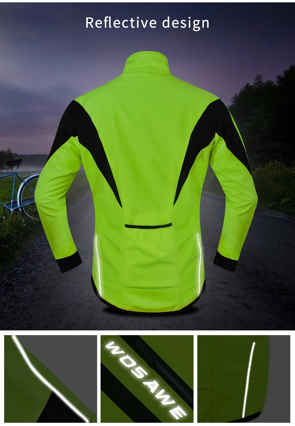 Winter Men's Cycling Jacket Waterproof Windproof Thermal Fleece Bike Jersey MTB Road cycling Snowboarding Jacket Coat [MEN]