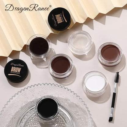 3D Wild Eyebrow Gel Wax Brow Styling Soap Waterproof Long Lasting Tint Eyebrows Enhancers Brows White Brown Makeup Cosmetic Tool [CSM]