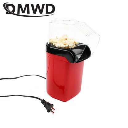 DMWD Electric Corn Popcorn Maker Household Automatic Mini Hot Air Popcorn Making Machine DIY Corn Popper Children Gift 110V 220V [HAP]