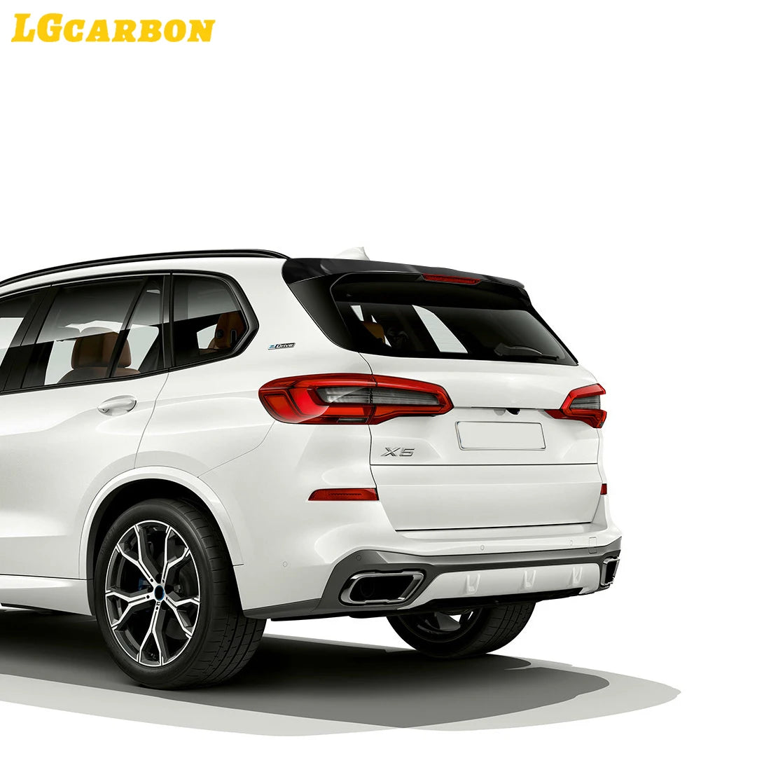 LGcarbon ABS Material Roof Wing For BMW X5 G05 Upgrade To X5M F95 Glossy Black X5M Style Roof Spoiler [BDK]