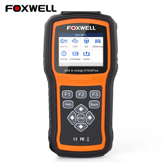 Foxwell NT630 Plus OBD2 Scanner  Engine Code Reader ABS SRS AirBag Reset ODB 2 Scanner Car Diagnostic Tool [CAR]