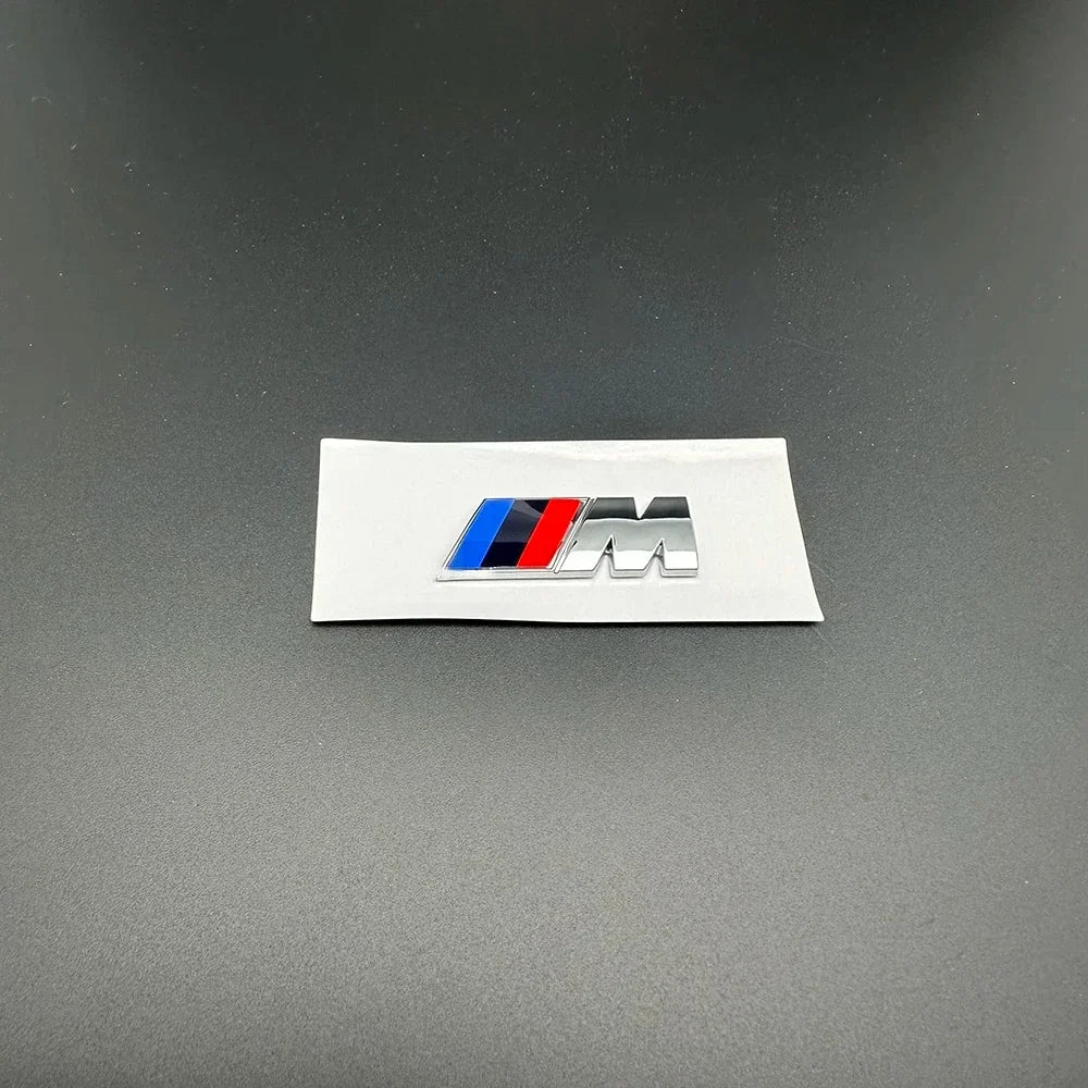 2024 BMW M LOGO Fender Emblem Badge Rear Trunk Badge For 1 3 5 7 Series X1 X3 X5 X6 M Sports Sticker Car Accessories Styling [BDK]