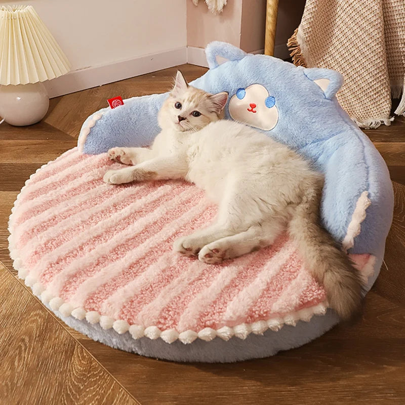 Cat Bed Pet Pad Cushion for Small Medium Dogs Sleeping Beds Cats Durable Mat Removable Mat Pet Supplies [PET]