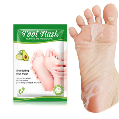 Feet Exfoliating Foot Masks Spa Pedicure Socks Exfoliation Scrub Remove Dead Skin Heels Foot Peeling Anti Cracked Foot Skin Care [SKC]